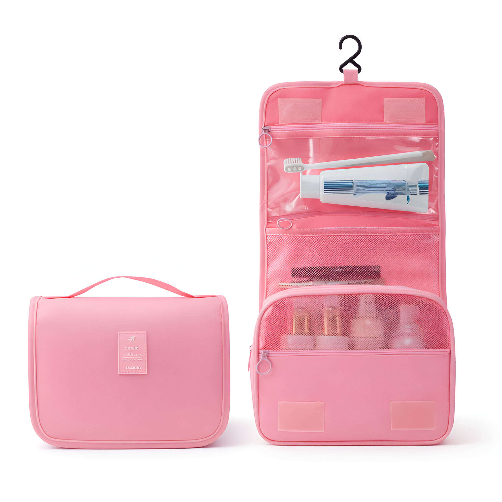 Morveth- Rejse Makeup Toilettaske Organizer med Krog, Vandtæt Pouch