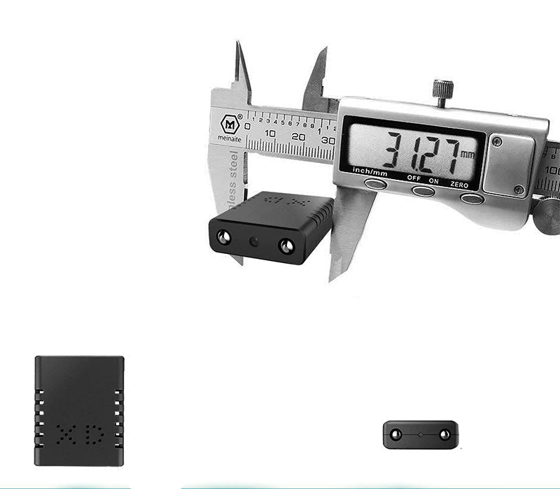 LuminaKey Nano Spy Kamera 1080P Kompakt Med Lyd Og Nattesyn | Petprovac