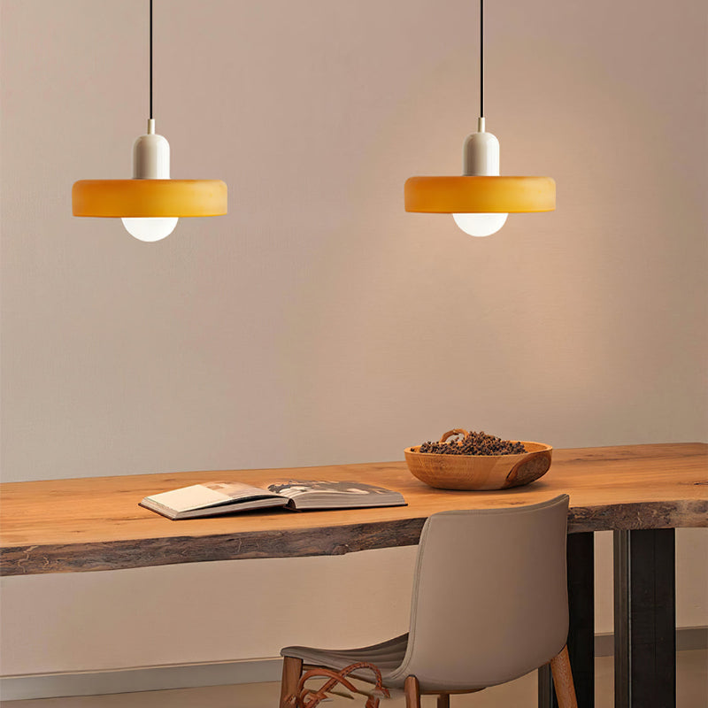 Liora Bauhaus Glas Pendelampe med Højdejustering