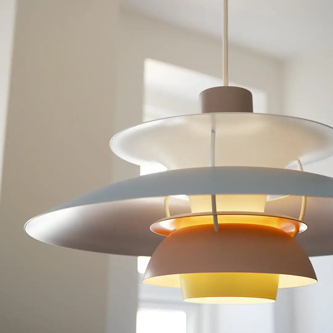 Rund LED Loftlampe Med Dæmpbar, Holdbart Design Til Stuer