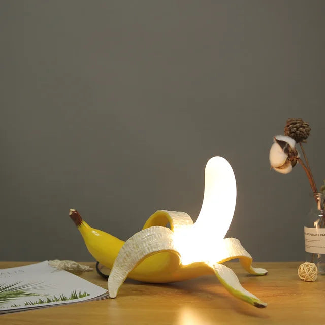 BananaShine Banan Lampe Bordlys Til Moderne Hjemmedekoration