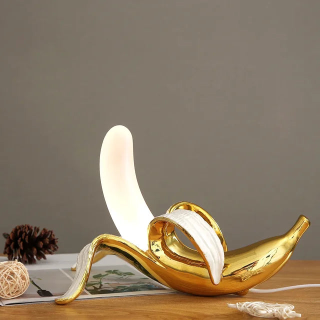 BananaShine Banan Lampe Bordlys Til Moderne Hjemmedekoration