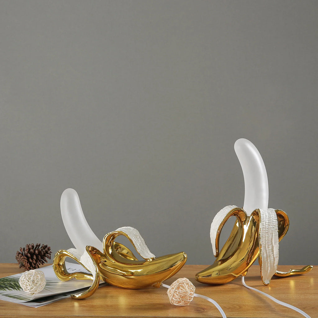 BananaShine Banan Lampe Bordlys Til Moderne Hjemmedekoration