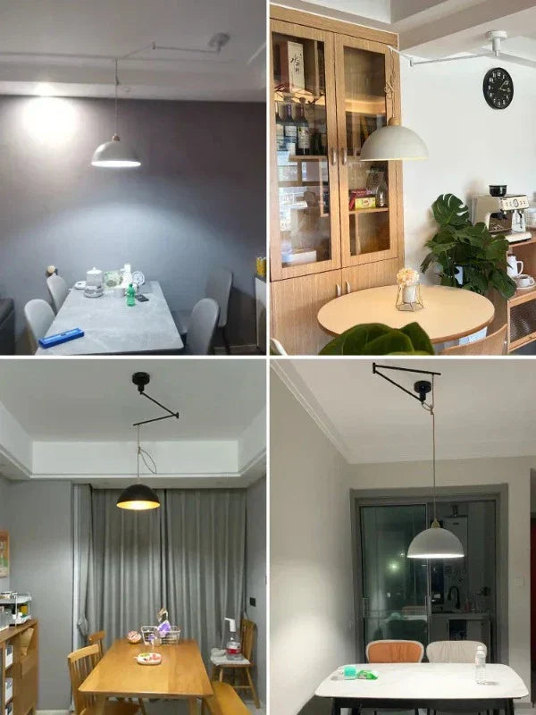 Moderne Loftlampe med Justerbare Lysarme til Fleksibel Belysning