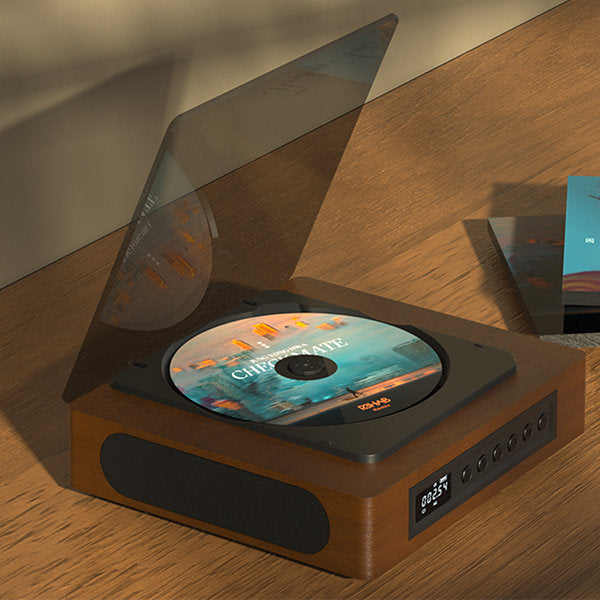 Bluetooth Retro CD-afspiller med Type C-port – Vintage Charme, Moderne Funktionalitet
