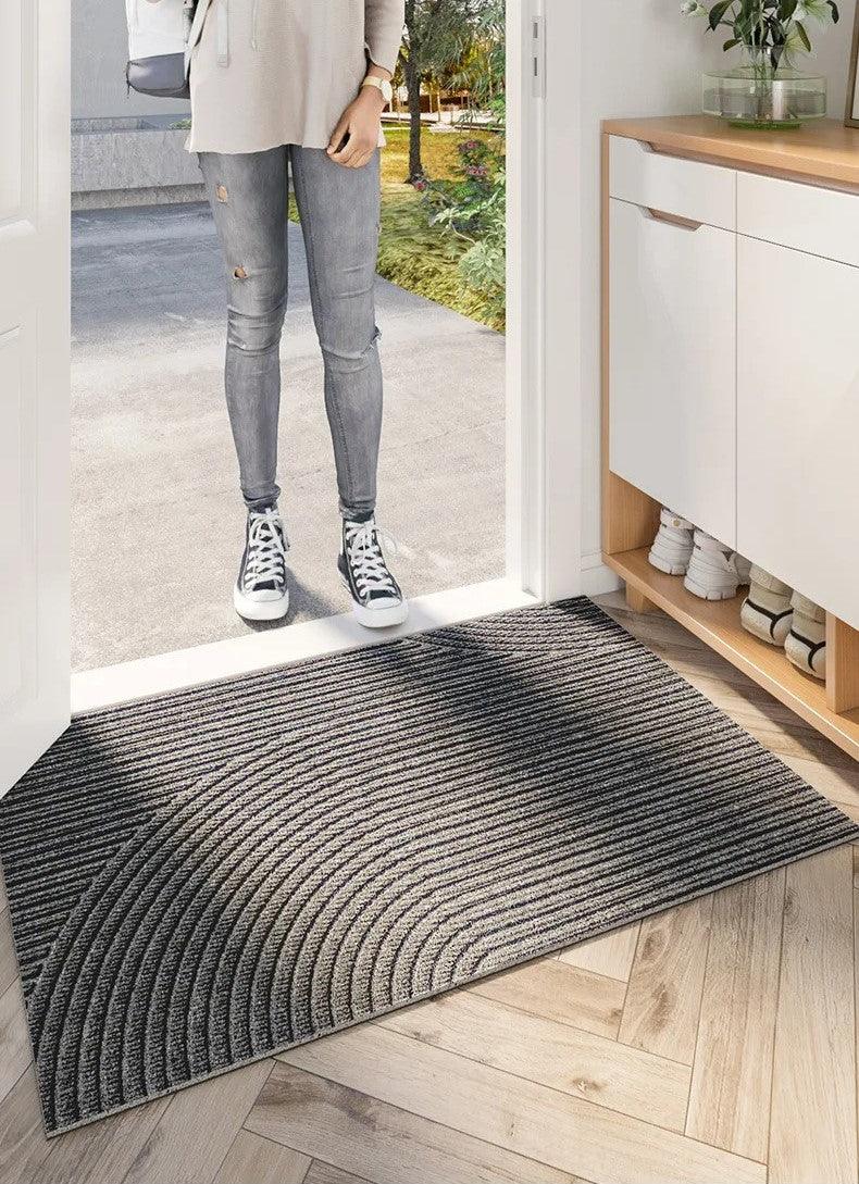 TerraGuard Pro Skridsikker Dørmåtte, der Fanger Snavs til Indendørs og Udendørs Brug | Petprovac