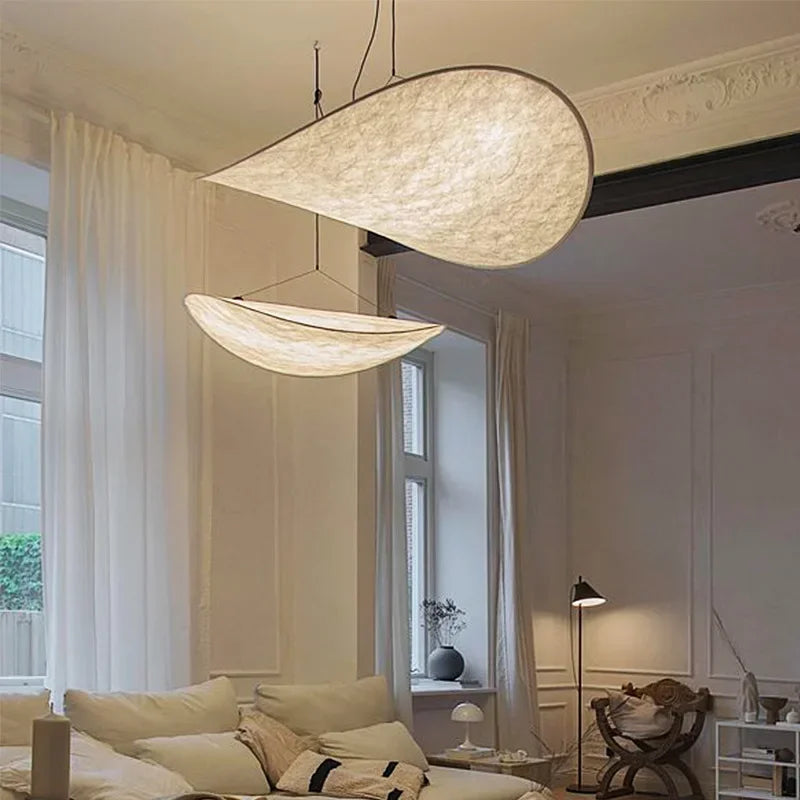Lunara Kartoffelchipslampe til Ambient Belysning Håndlavet Kunsthåndværk