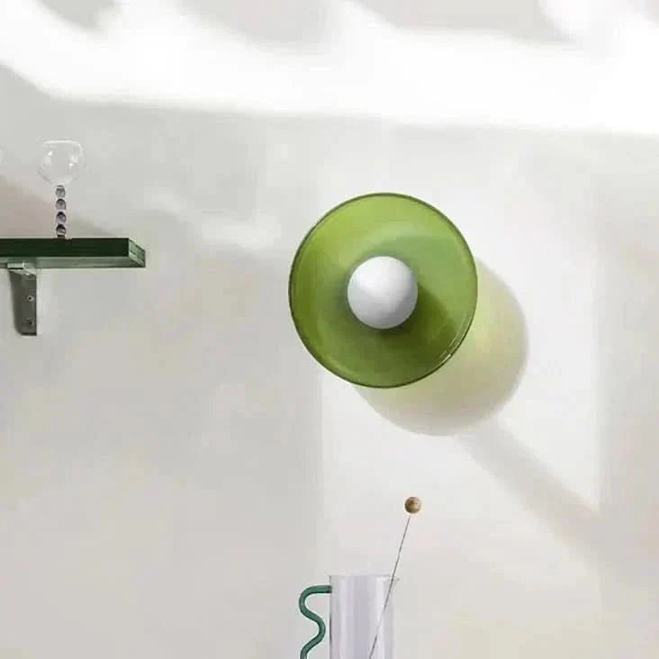 Glas Loftlampe med Skandinavisk Design – Atmosfærisk Belysning til Enhver Indretning