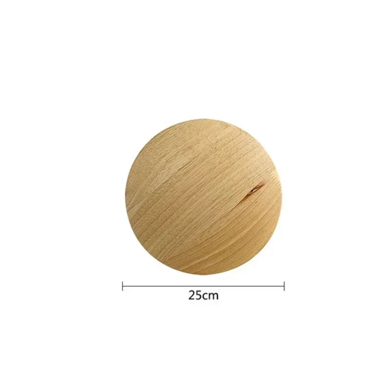 Skandinavisk Træ Væglampe med Varmt Lys og Minimalistisk Design