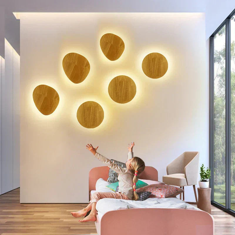 Nordisk Træ Væglamper – Moderne LED Væglamper i Skandinavisk Design