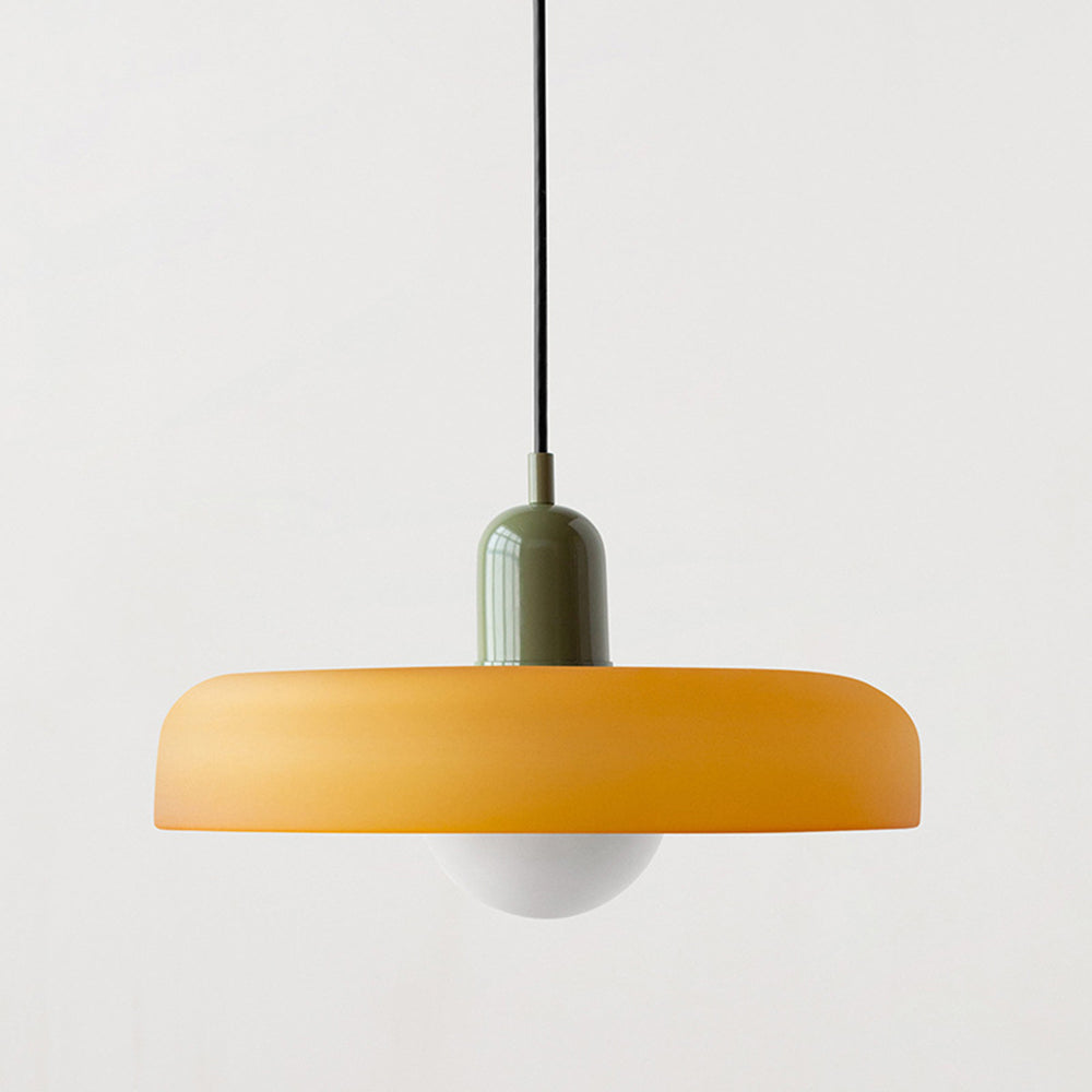 Bauhaus Aurelo Farvet Glas Pendelampe Til Spisestuer