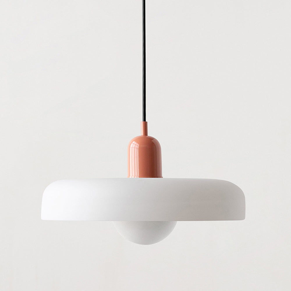Bauhaus Aurelo Farvet Glas Pendellampe Til Spisestuer