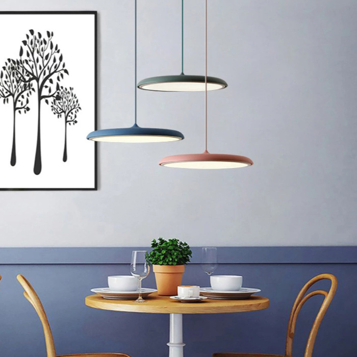 Nordic Glow LED Pendellampe – Elegant Skandinavisk Lysdesign
