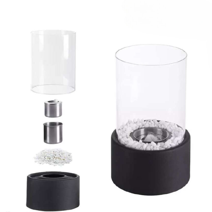 Lumora Classic Olie Lampe Med Åben Flamme Til Stuer
