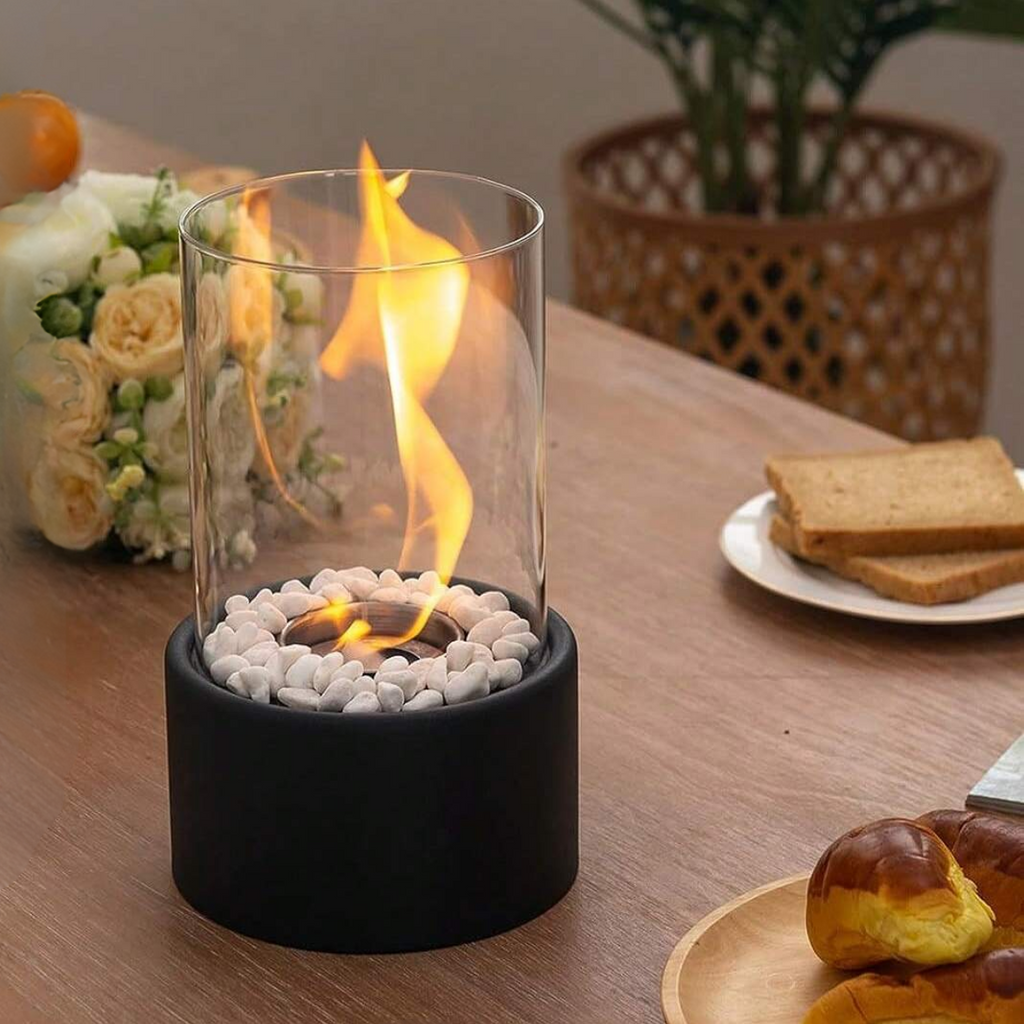 Lumora Classic Olie Lampe Med Åben Flamme Til Stuer