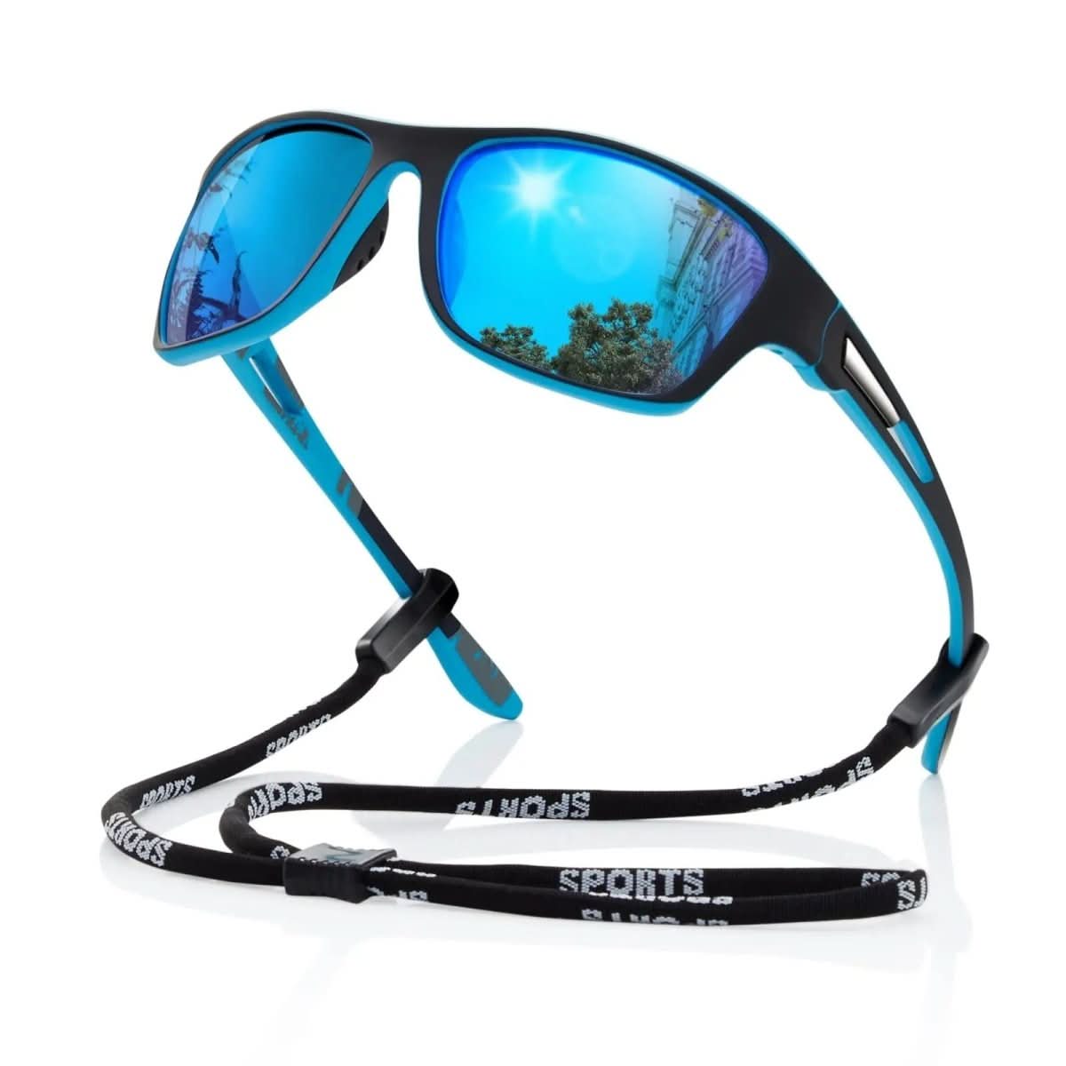 POLARSPORTX Pro – Polariserede sports-solbriller med UV400 beskyttelse til udendørs og daglig brug