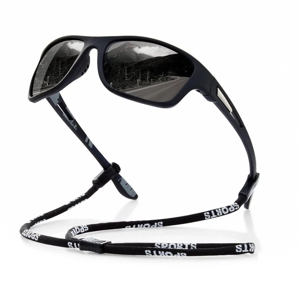 POLARSPORTX Pro – Polariserede sports-solbriller med UV400 beskyttelse til udendørs og daglig brug