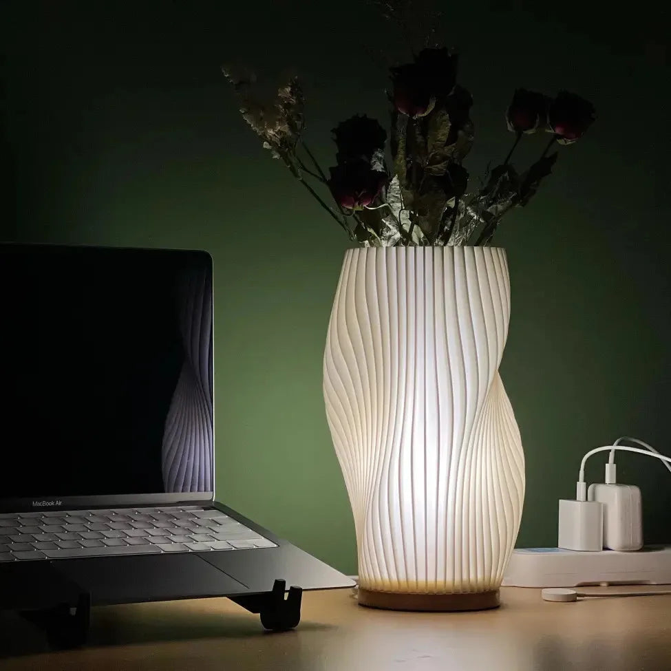 Serene Wave Dæmpbar Lampe – Skab den Perfekte Atmosfære i Dit Interiør