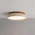Aureli Træbase Travertin Loftlampe