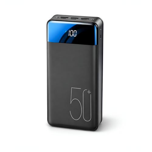 Asger - Powerbank Høj Kapacitet Hurtig Opladning