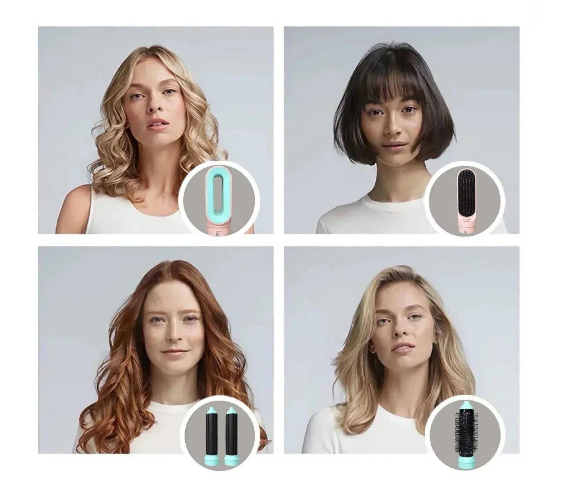 NovaFlex 5-i-1 Multi Styler Til Krølning Og Skinnende Finish