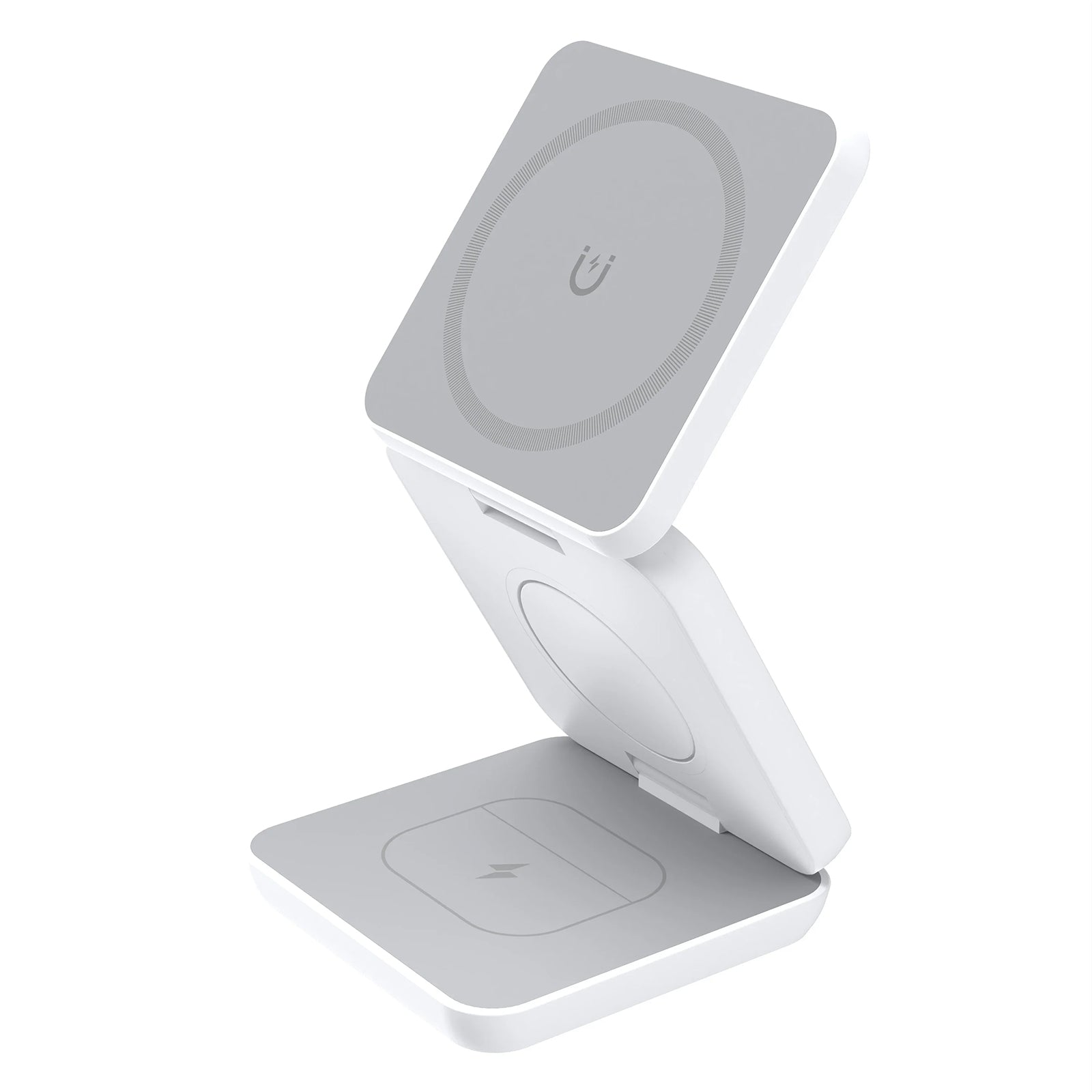 Kompakt Magnetisk Foldbar Trådløs Oplader til iPhone og AirPods