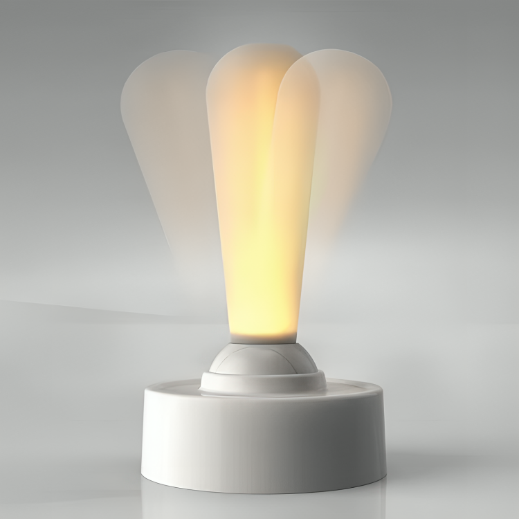 Natbordlampe & Akku Bordlampe | LED Dimmable Gulvlampe i moderne Joystick-design | GlowDo
