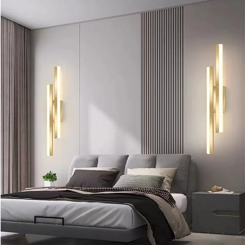 Moderne LED Væglampe med Enkelt Design, Minimalistisk Væglampe til Gang & Stue