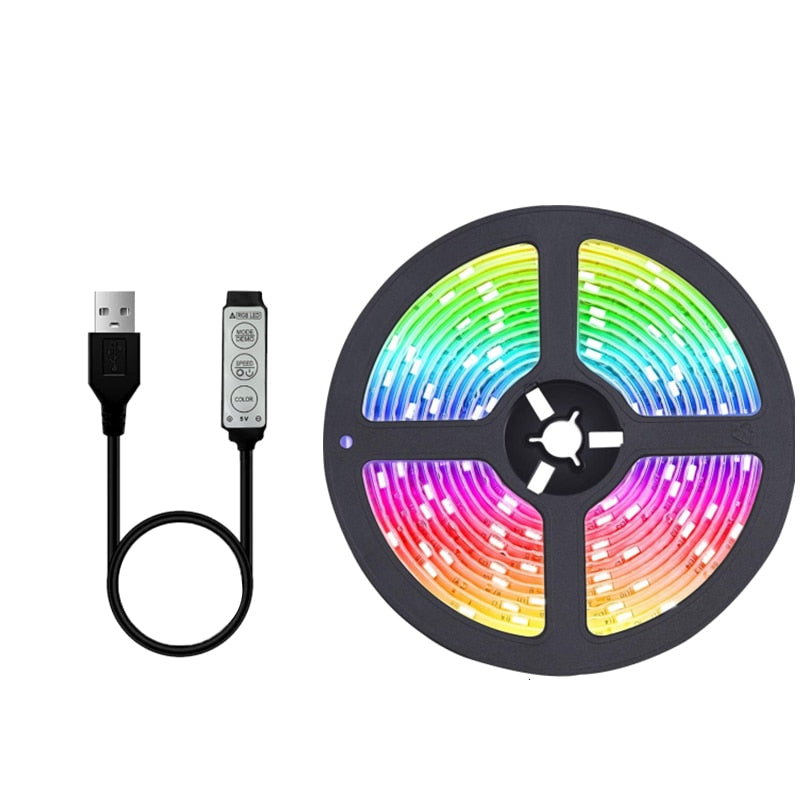 1M-20M RGB LED Lysstripe 5V LED