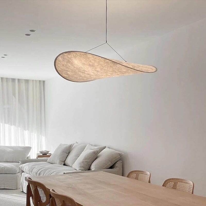 Nordic Glow Lyra Premium LED Krystal Lysekrone Med Silke Blade