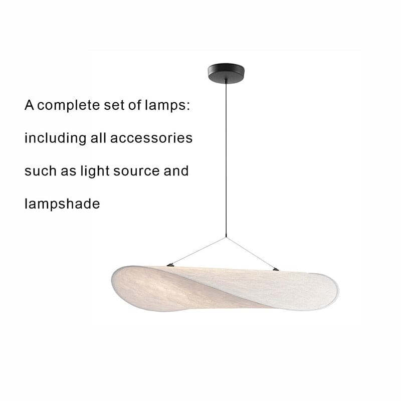 Nordic Glow Lyra Premium LED Krystal Lysekrone Med Silke Blade