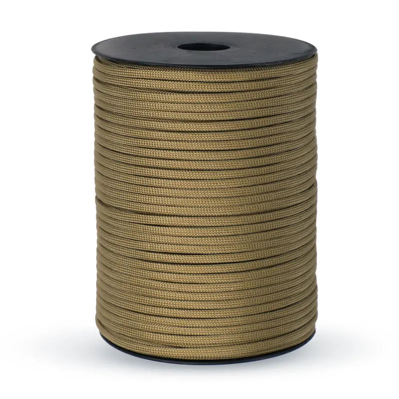 550 Militærstandard Paracord Snor: 100m 4mm Udendørs overlevelsesudstyr til faldskærm, telt, lanyard, bælte - 9-kerners snor til camping & nødsituationer