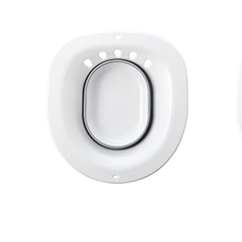 Sammenklappeligt bidet-badekar - Komfortabelt siddebade for gravide kvinder, ældre mennesker, fødselspatienter og toiletmedicinskylleudstyr