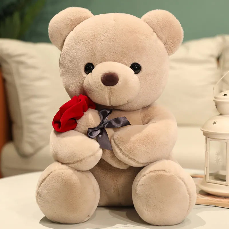 Teddy Rose™️ | kærligheds kram 2024 | Teddybjørn med Rose 🌹