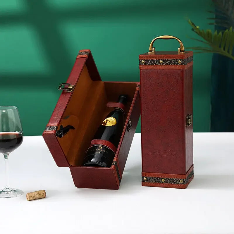 Luksus Vin Kasse - Stilfuld Opbevaring til Vin og Tilbehør