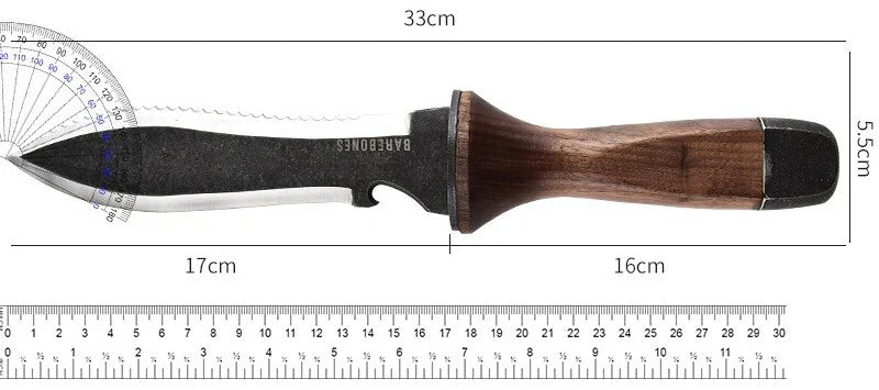 TerraWeave Havekniv Med Rustbestandig Klinge Og Skaft