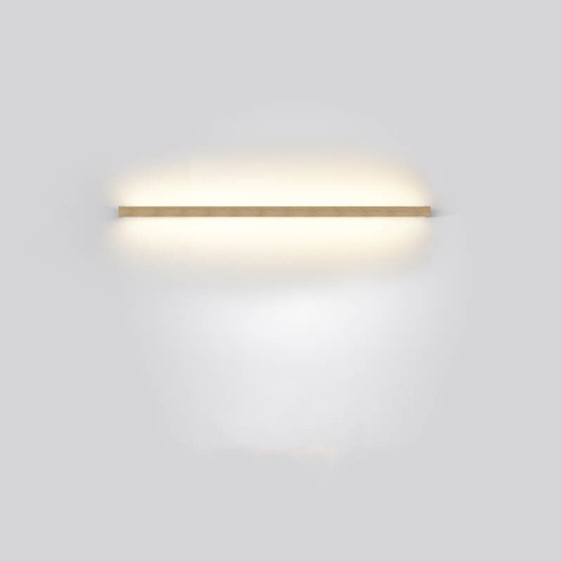 Minimalistisk Trævæg lampe – Atmosfærisk belysning til ethvert rum