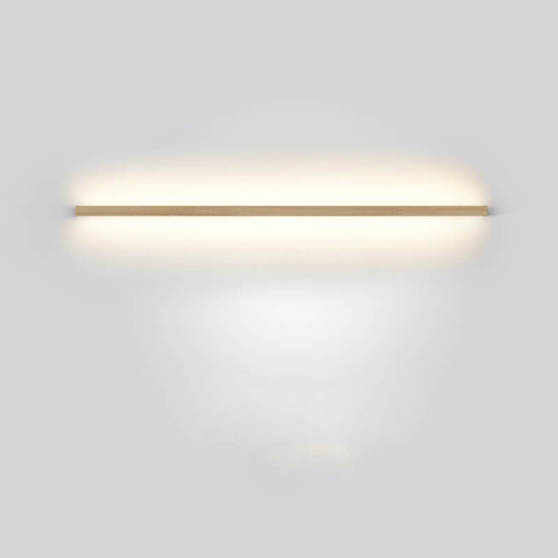 Minimalistisk Trævæg lampe – Atmosfærisk belysning til ethvert rum