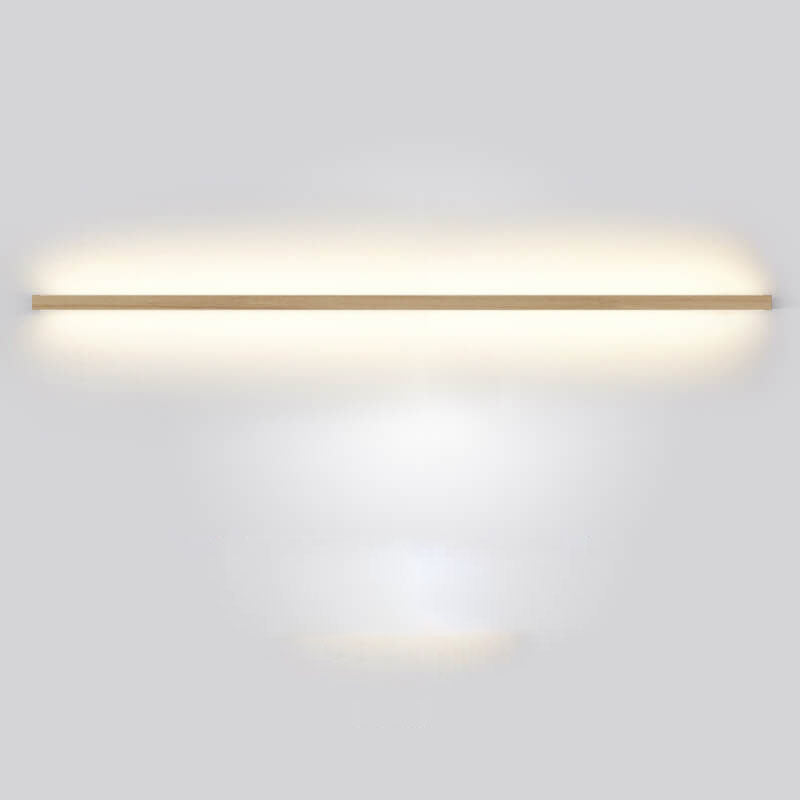 Minimalistisk Trævæg lampe – Atmosfærisk belysning til ethvert rum