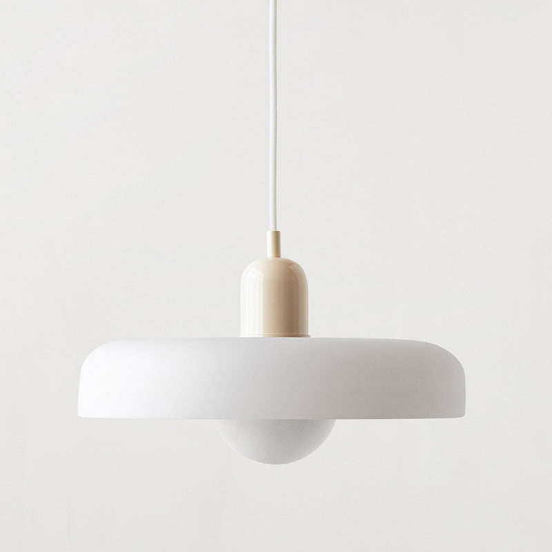 Liora Bauhaus Farvet Glas Pendelampe med Justerbar Højde | Petprovac