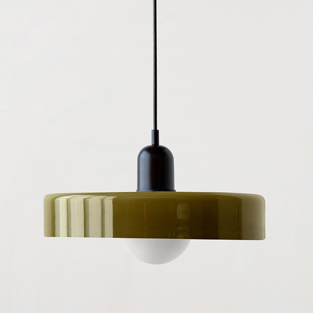 Liora Bauhaus Glas Pendelampe med Højdejustering