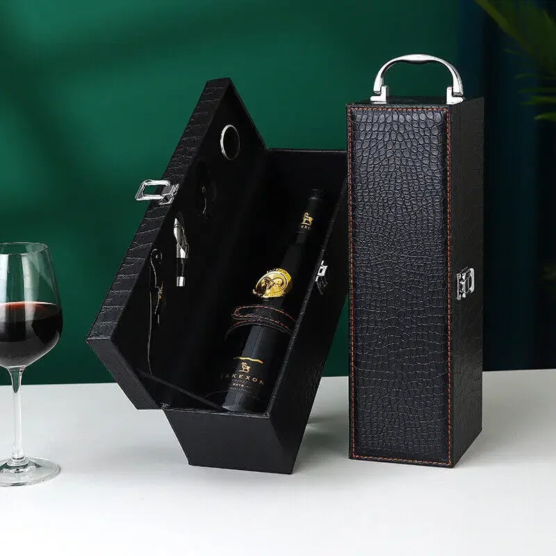 Luksus Vin Kasse - Stilfuld Opbevaring til Vin og Tilbehør
