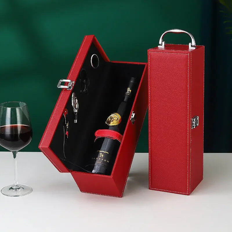 Luksus Vin Kasse - Stilfuld Opbevaring til Vin og Tilbehør