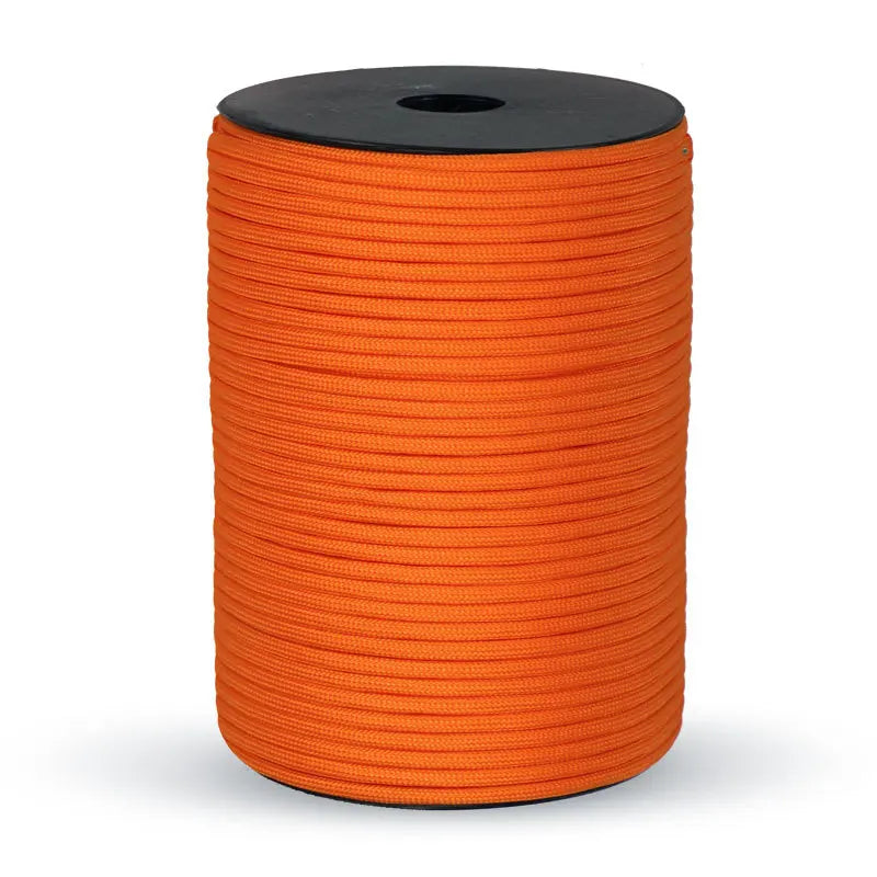 550 Militærstandard Paracord Snor: 100m 4mm Udendørs overlevelsesudstyr til faldskærm, telt, lanyard, bælte - 9-kerners snor til camping & nødsituationer