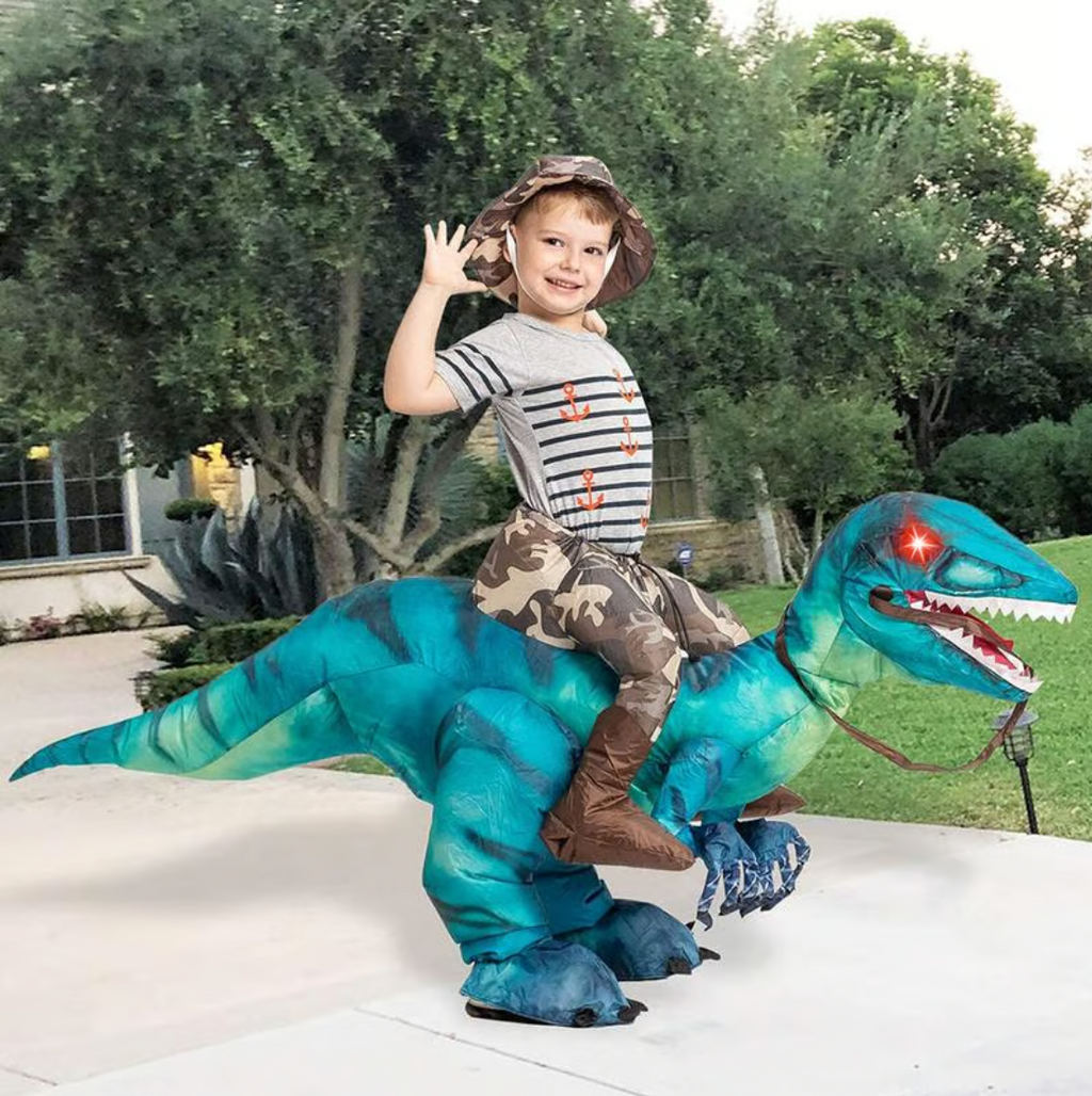 Dino Ride-On - Oppusteligt Legetøj