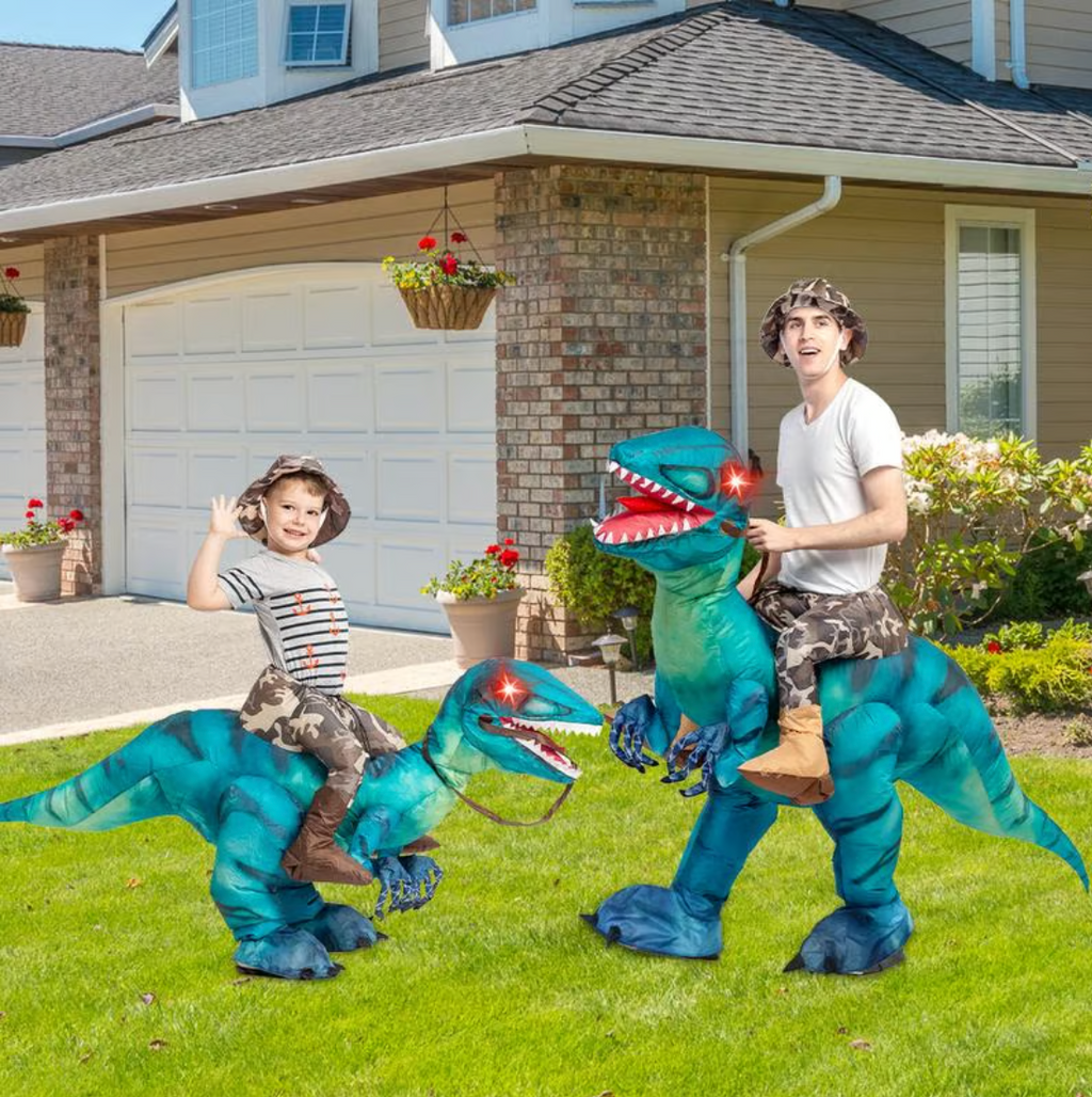 Dino Ride-On - Oppusteligt Legetøj