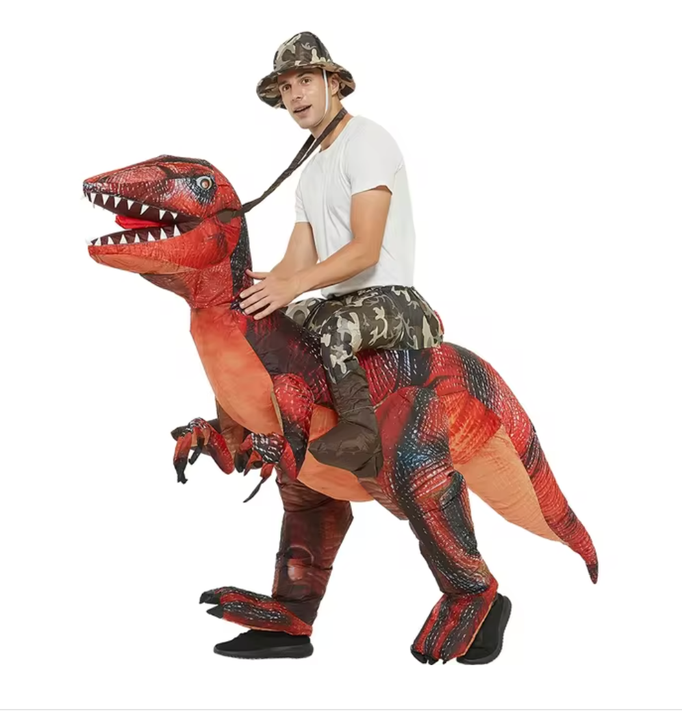 Dino Ride-On - Oppusteligt Legetøj