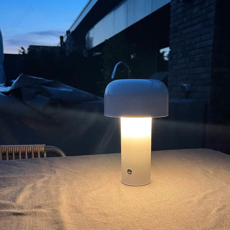 Luminis Touch Bordlampe – Bærbar, Genopladelig og Atmosfærisk Lys