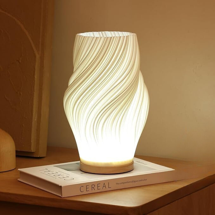 Serene Wave Dæmpbar Lampe – Skab den Perfekte Atmosfære i Dit Interiør