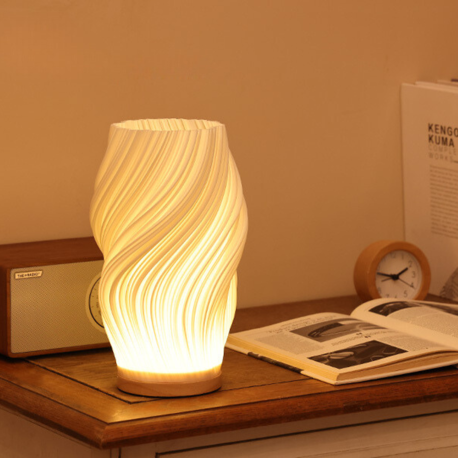 Serene Wave Dæmpbar Lampe – Skab den Perfekte Atmosfære i Dit Interiør